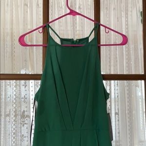 Lulus Green Summer Dress -Never Worn